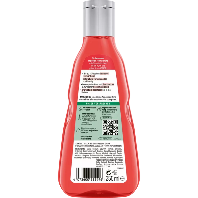 GUHL Shampoo kleurbescherming & verzorging, 250 ml