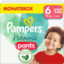 Pampers Baby Pants Harmonie taille 6 Junior (15+ kg), boîte mensuelle, 132 pièces.