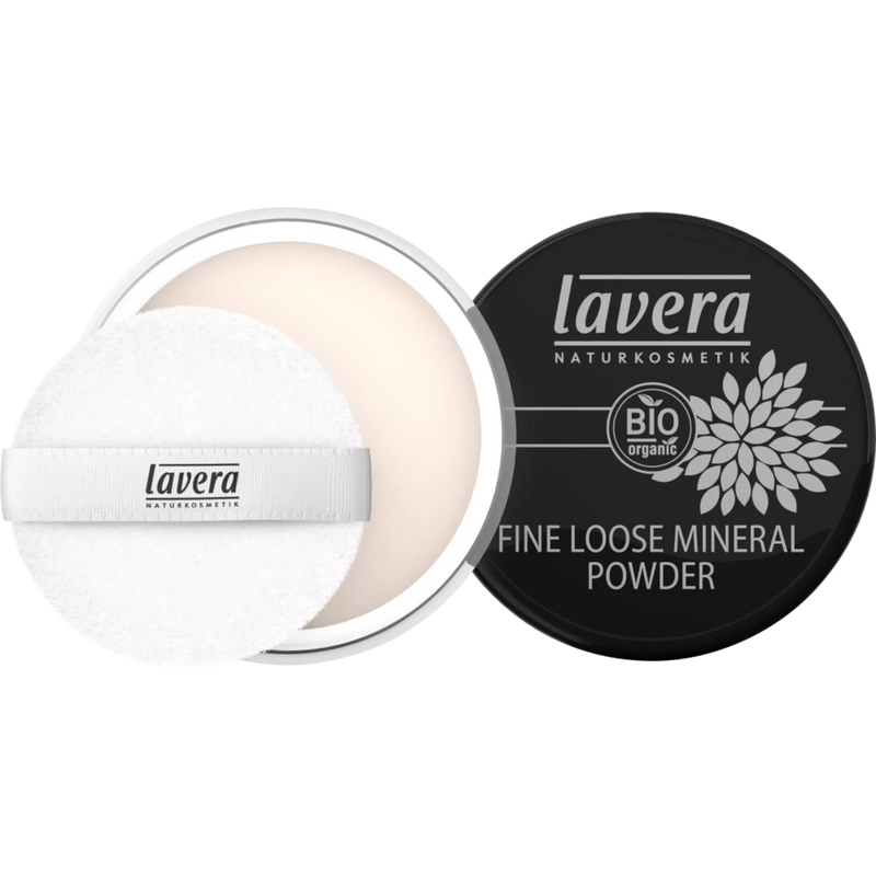 Lavera Face Powder Fijn Los Mineraalpoeder Transparant, 10 g