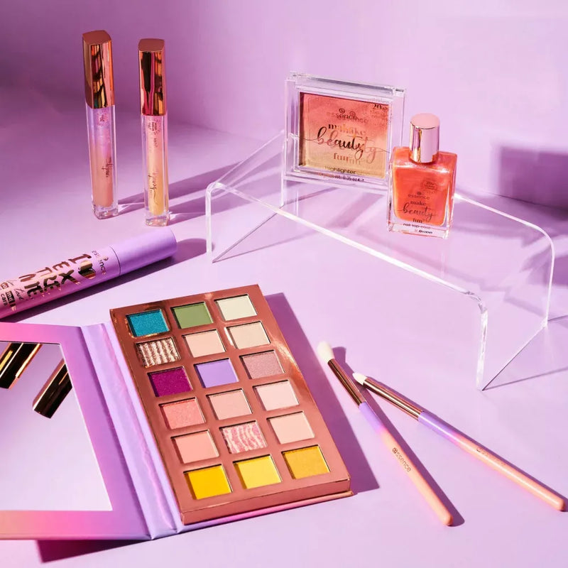 Palette de fards à paupières essence Make Beauty Fun 01 Color Mood: Happiness, 23 g