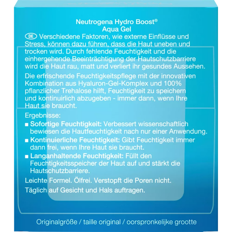 Neutrogena Dagverzorging Hydro Boost Aqua Gel Moisturiser, 50 ml