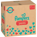 Pampers Baby Pants Premium Protection Taille 7 Extra Large (17+ kg), boîte mensuelle, 123 pièces.