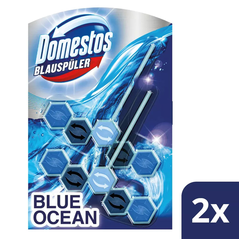 Domestos WC Stone Blue Flush Ocean, 106 g