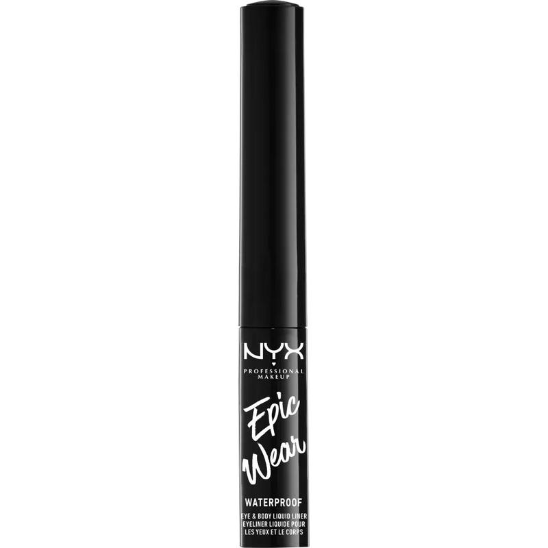 NYX PROFESSIONAL MAKEUP Vloeibare Eyeliner Epic Wear Metallic Waterproof 08 Fuchsia, 3.5 ml
