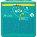 Lingettes humides Pampers Fresh Clean (4 x 52 pièces), 208 pièces