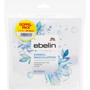 Lingettes jetables ebelin (2 x 30), 60 pièces.