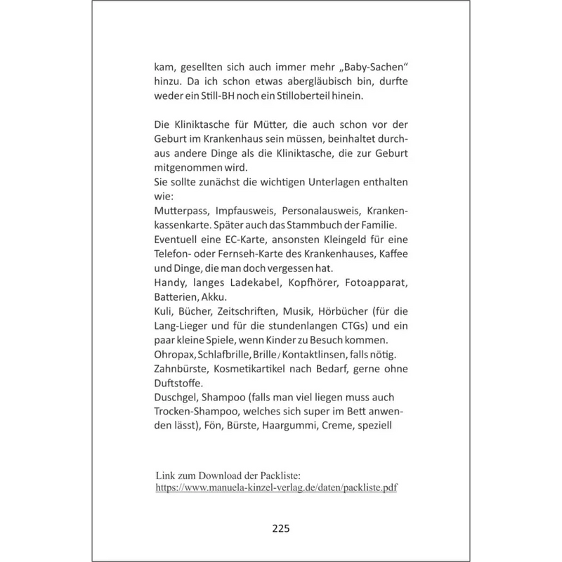 Kinzel Verlag Drei Frühchen Buch, 1 Stuk