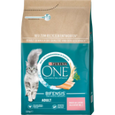 Croquettes pour chat PURINA ONE au saumon et au blé entier, adulte, 2,8 kg