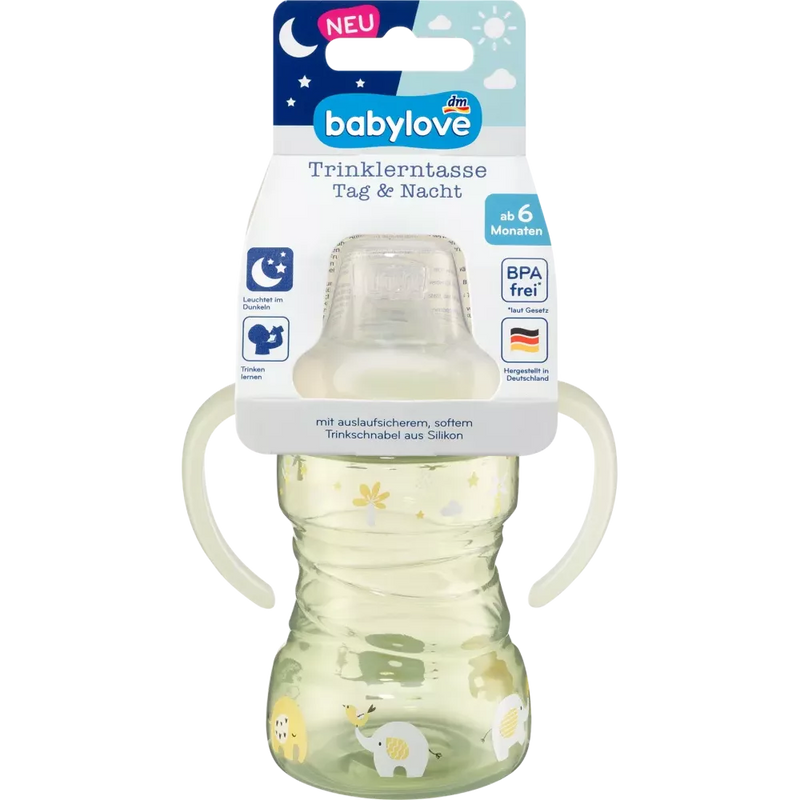 babylove Drinkfles dag&nacht olifant, 1 stuk