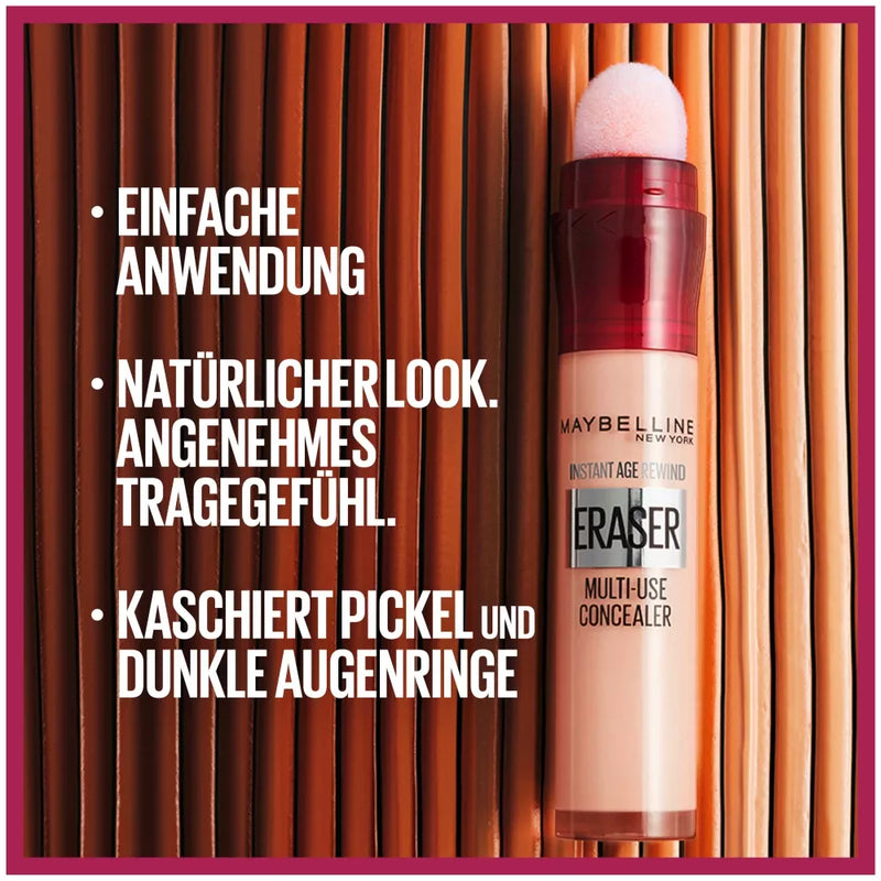 Maybelline New York Concealer Instant Anti-Age Effect Gum 02 Nude, 6.8 ml