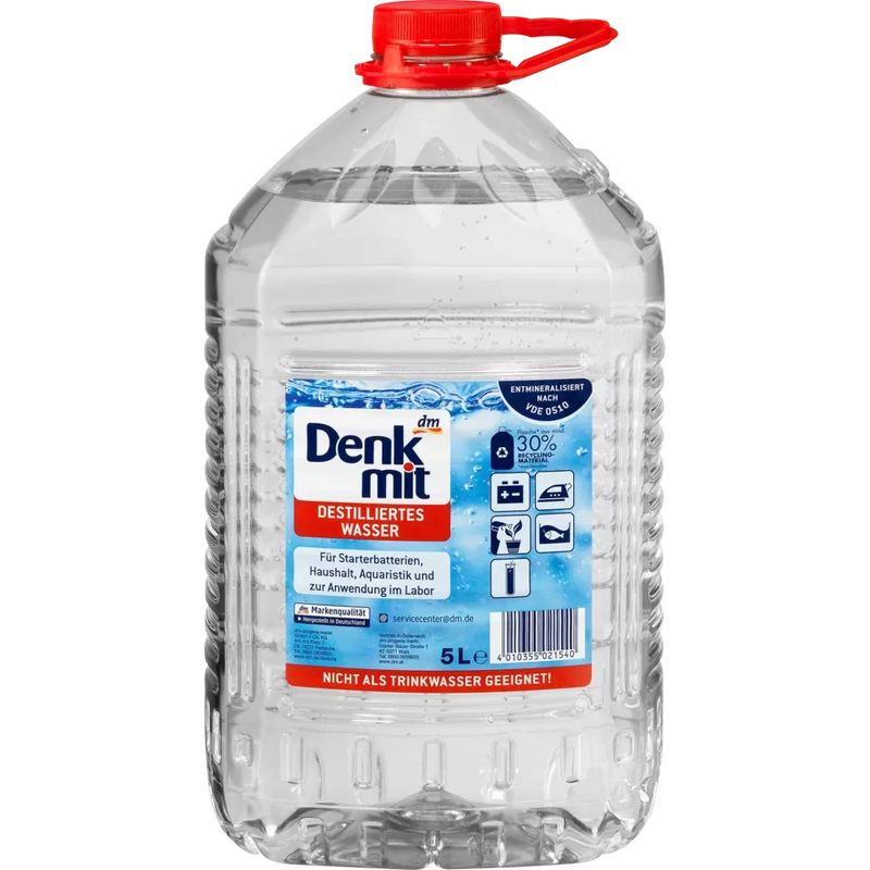Denkmit Gedestilleerd water, 5 l