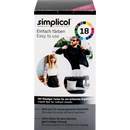 Simplicol Peinture textile velours noir, 1 pièce