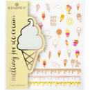 Autocollants pour ongles Essence Melt for Ice Cream 01 Ice Cream? Always, 54 pièces