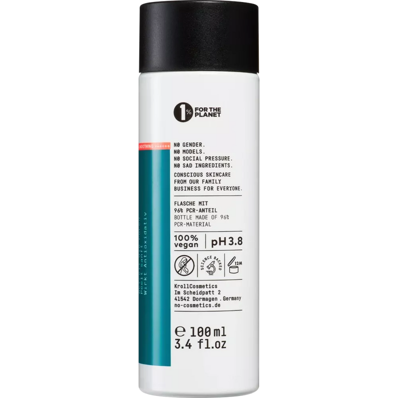 Nø Cosmetics Toner Vloeibare Verfijner BHA, 100 ml