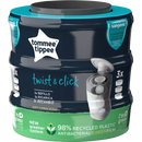 Tommee Tippee Navulcassettes voor Twist & Click en Sangenic Tec luieremmers, 3 stuks