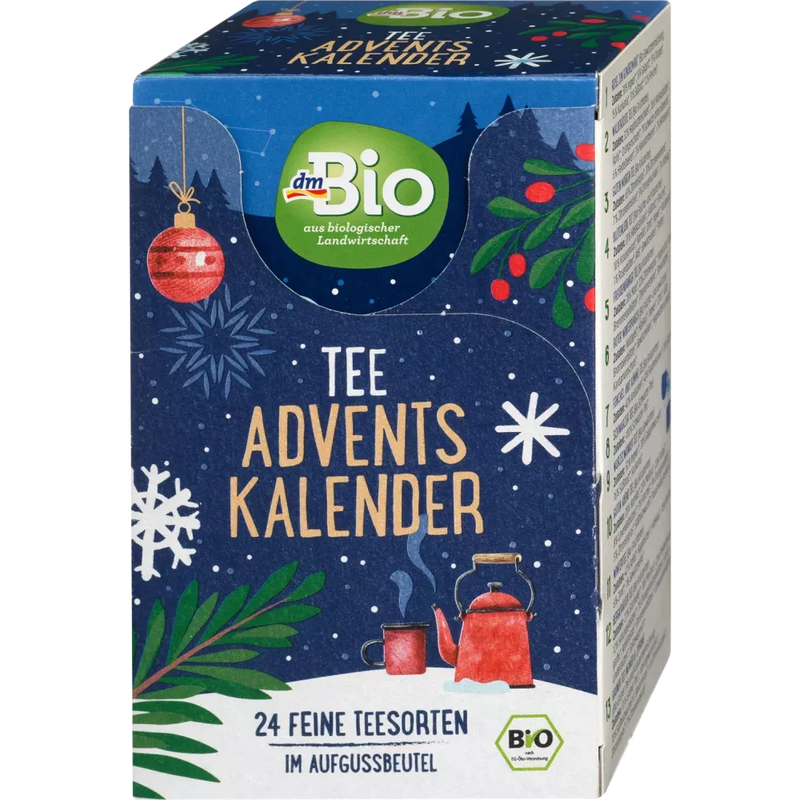 dmBio Adventskalender 2023, Theemomenten (24 zakjes), 45,75 g