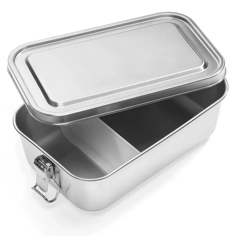 Profissimo Roestvrijstalen lunchbox met schommelstop, 1 st.