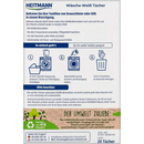 Heitmann Witte wasdoekjes, 20 stuks