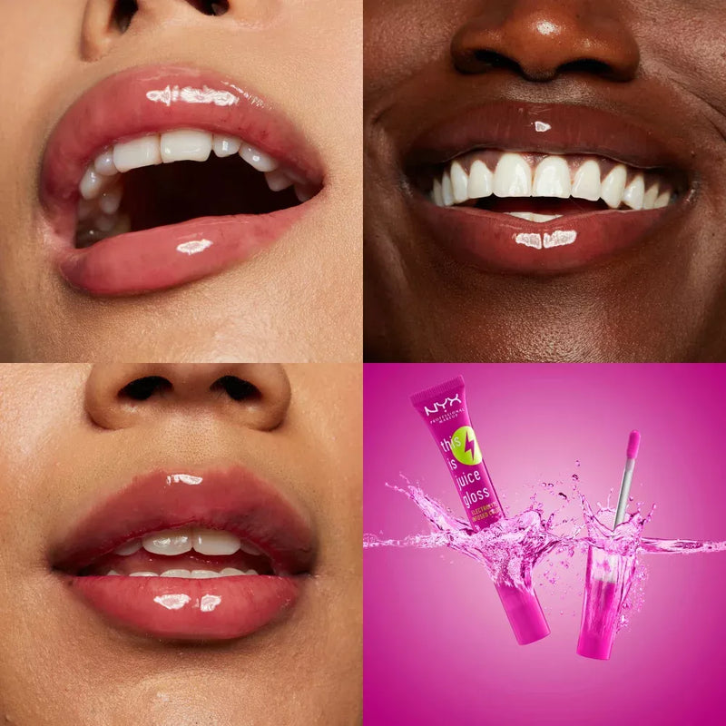 NYX PROFESSIONAL MAKEUP Gloss à lèvres This Is Juice 03 Strawberry Flex, 10 ml