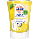Distributeur de savon Sagrotan No Touch Citrus, recharge de savon de cuisine, 250 ml
