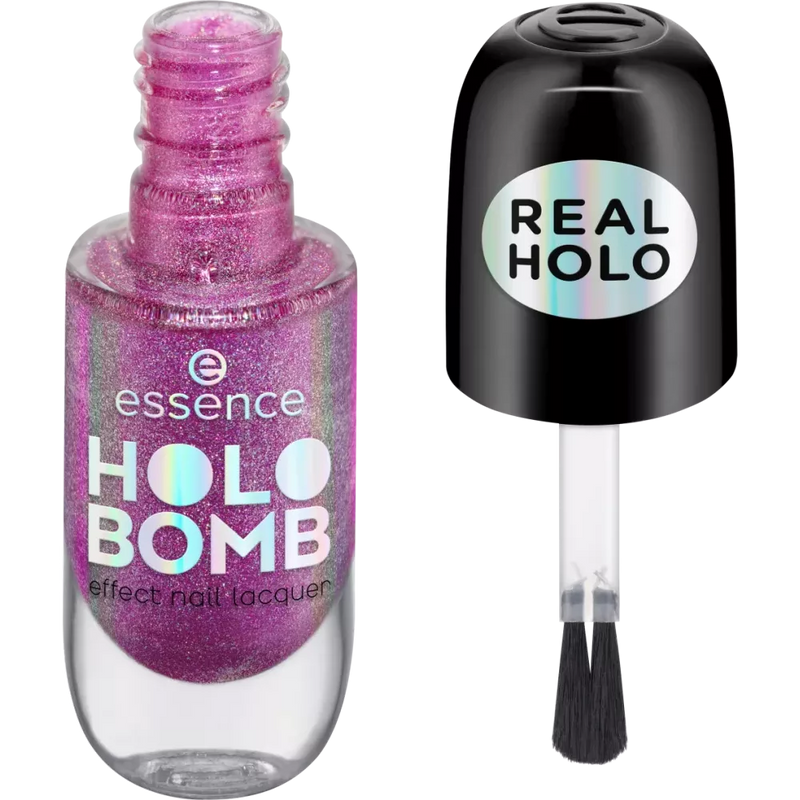 essence Nagellak Holo Bomb Effect 02 Holo Moly, 8 ml