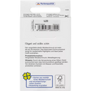 Créoles Ebelin forme carrée avec pierres zircone / bijoux fantaisie plaqué or, 2 pcs.