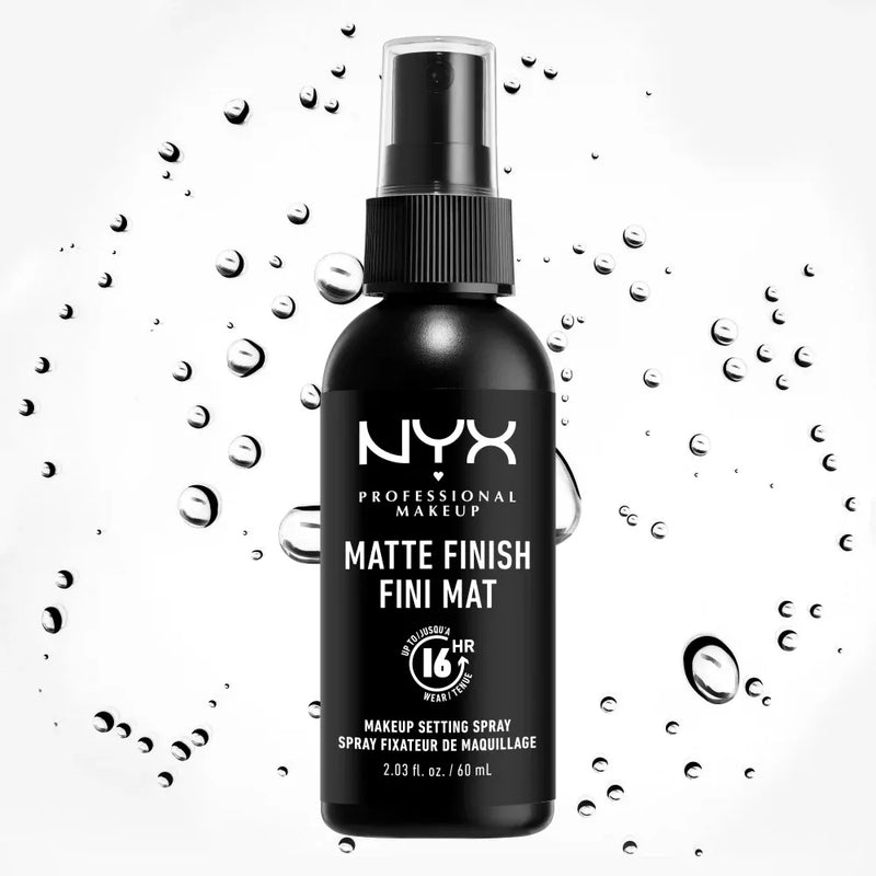 NYX PROFESSIONAL MAKEUP Fixeerspray mat/langhoudend 01, 60 ml