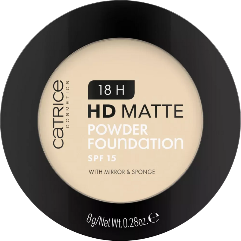 Catrice Foundation 18H HD Mat 005N, SPF 15, 8 g