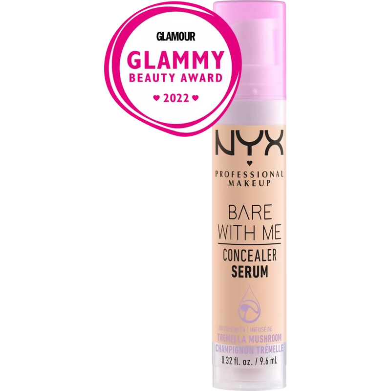 NYX PROFESSIONAL MAKEUP Concealer serum Bare With Me Light 02, 9.6 ml