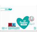 Pampers Billendoekjes Sensitive voordeelverpakking (12 x 52 stuks), 624 stuks