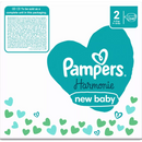 Couches Pampers Harmonie taille 2 Mini (4-8 kg), boîte mensuelle, 240 pièces.