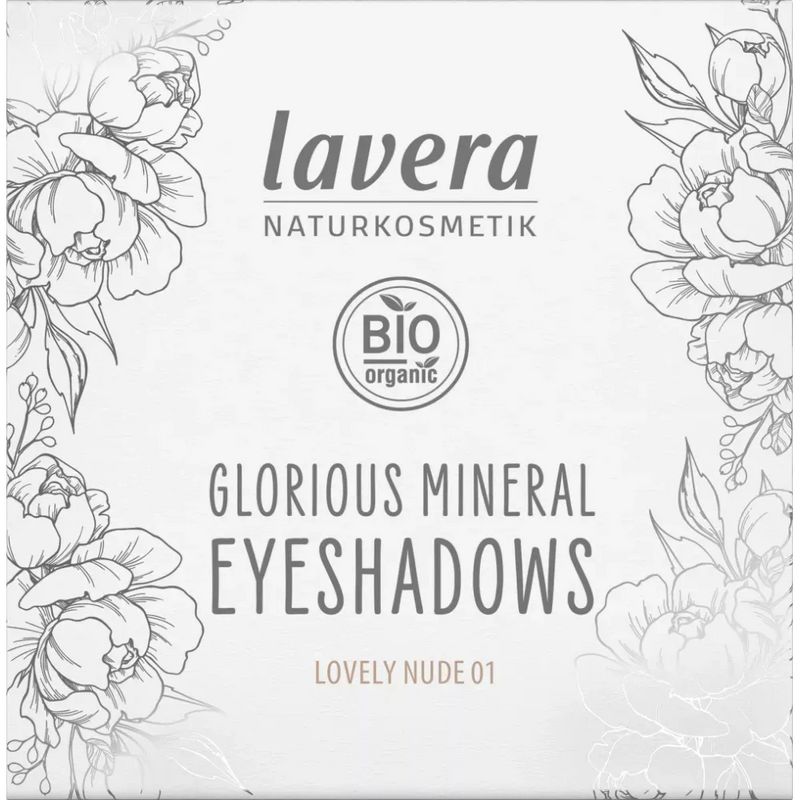 Lavera Fard à paupières Glorious Mineral Eyeshadows - Lovely Nude 01, 3,2 g