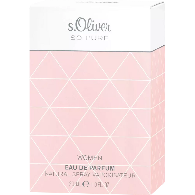 s.Oliver Eau de Parfum So Pure Women, 30 ml