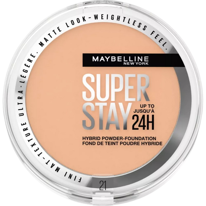 Maybelline New York Foundation Poeder Super Stay Hybrides 21, 9 g