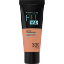 Maybelline New York Foundation Fit Me Matte & Poreless 330 Toffee, 30 ml