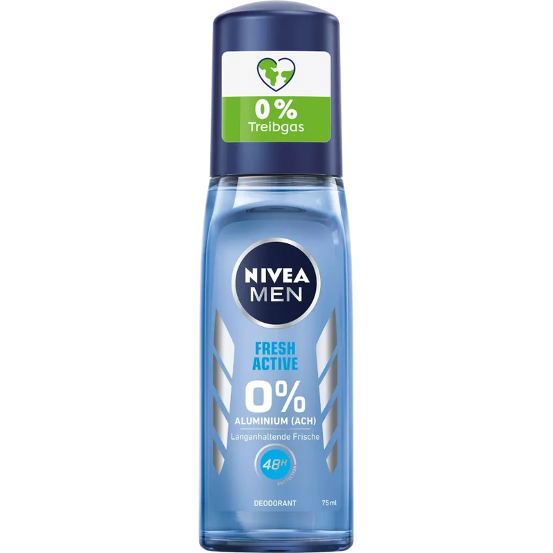NIVEA MEN Deodorant Sprayer Deodorant Fresh Active, 75 ml