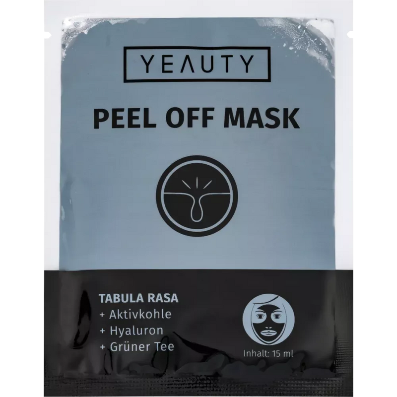 Yeauty Gezichtsmasker Tabula Rasa Peel Off, 15 ml