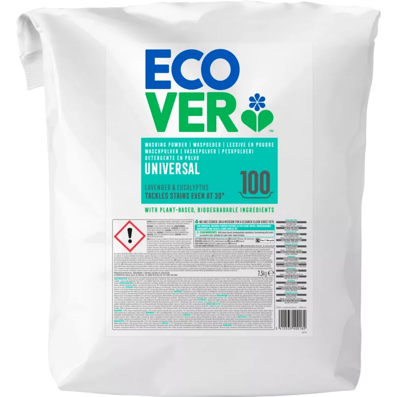 ecover Waspoeder Universal 7,5kg