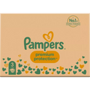Pampers Couches Premium Protection taille 3 Midi, 6-10kg, boîte mensuelle, 204 pièces