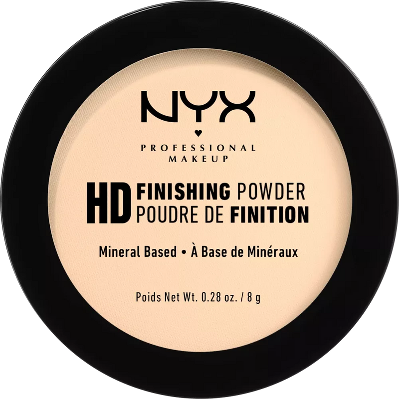 NYX PROFESSIONAL MAKEUP Fixeerpoeder High Definition Finishing 2 Banaan, 8 g