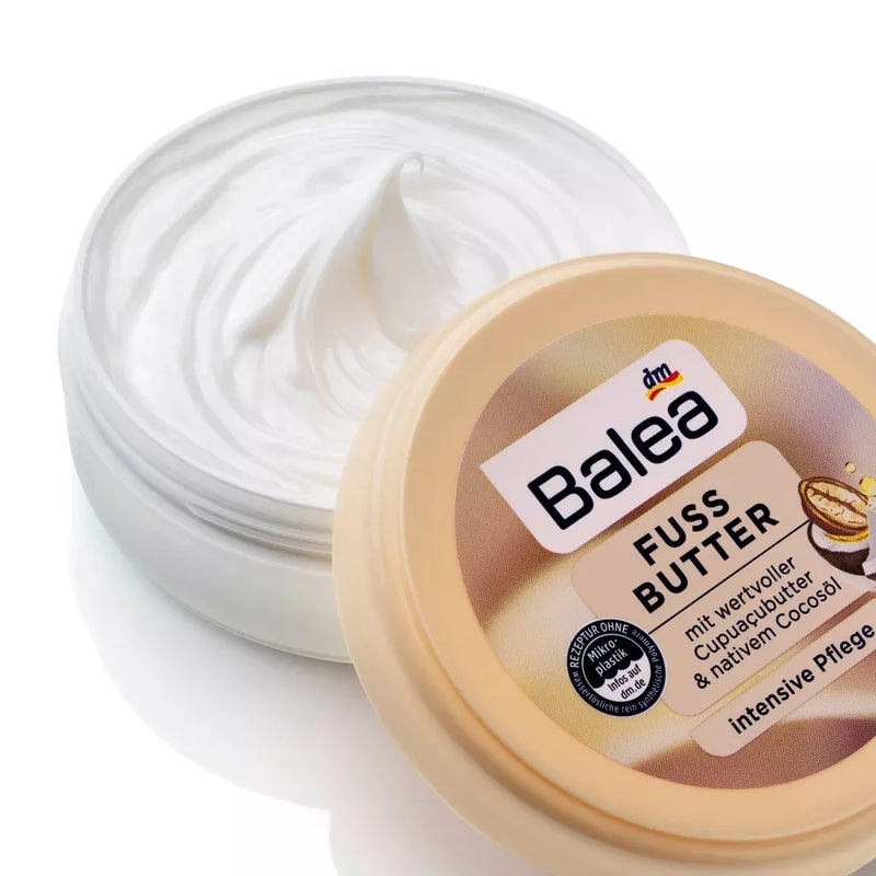 Balea Foot Butter Cupuaçu Butter & Virgin Coconut Oil, 150 ml