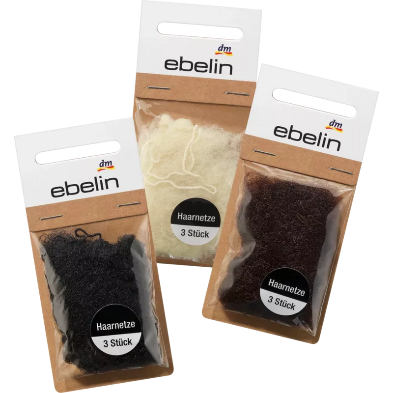 ebelin Haarnetjes, 3 stuks