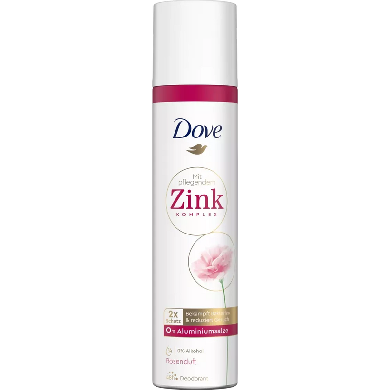 Dove Deo Spray Deodorant met Zinkroosgeur, 100 ml