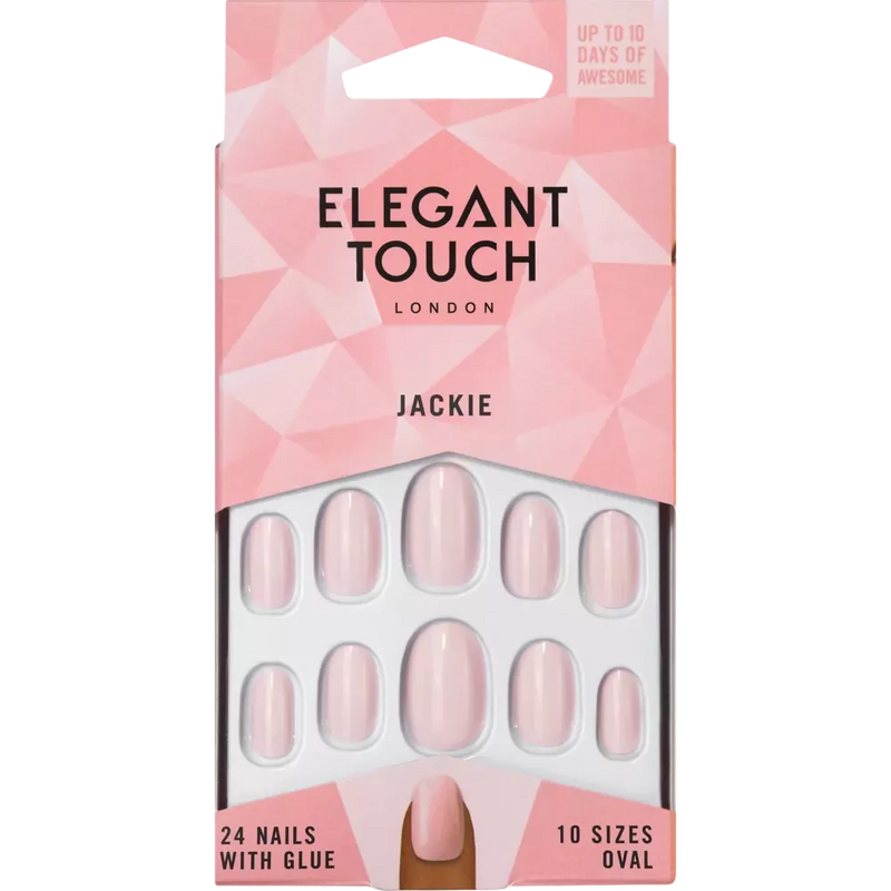Elegant Touch Kunstmatige vingernagels Jackie, 24 stuks