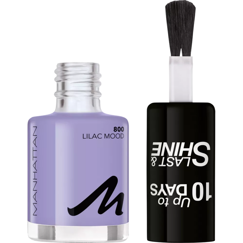 MANHATTAN Cosmetics Nagellak Last & Shine Lilac Mood 800, 8 ml