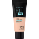 Maybelline New York Foundation Fit Me Matte & Poreless 128 Warm Nude, 30 ml
