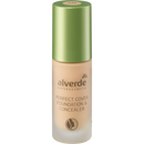 alverde NATURKOSMETIK Fond de teint et correcteur Perfect Cover 50 Noisette, 20 ml