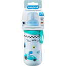 Babylove Biberon avec paille en silicone souple et souple à partir de 12 mois, 330 ml, Racing, 330 ml