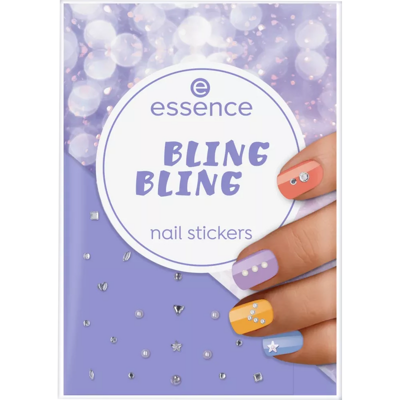 essence cosmetics Nagelstickers BLING BLING, 28 stuks