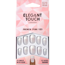 Elegant Touch Faux Ongles French Nails - Rose (103), 24 pcs